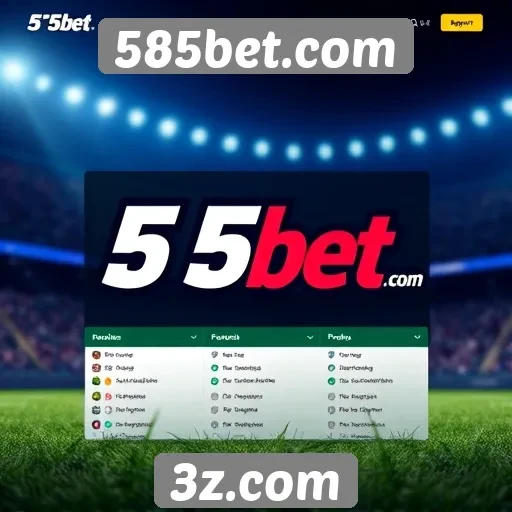 Experiência do usuário no site 585bet